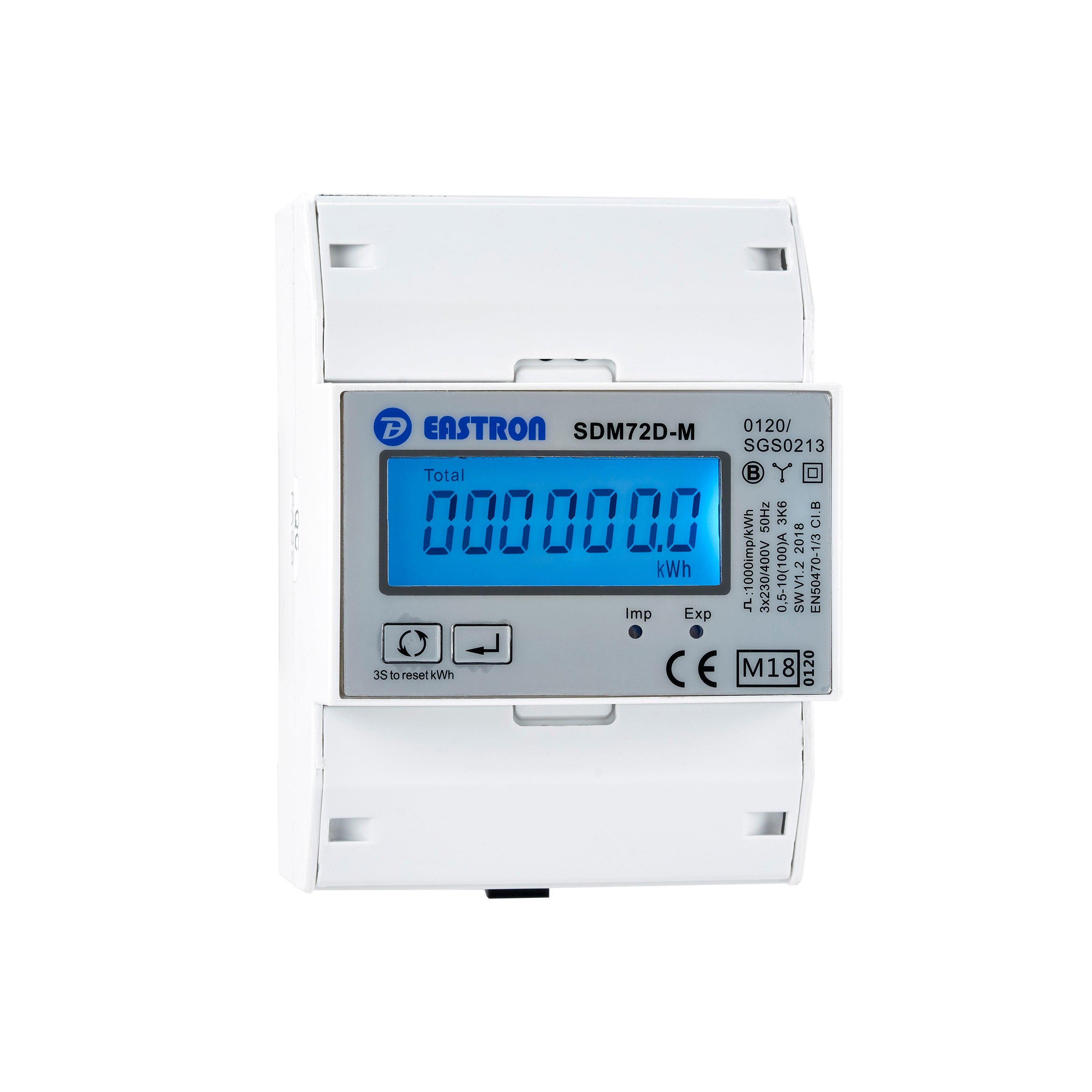 Smart Process SDM72D Modbus MID Three Phase Power Analyser